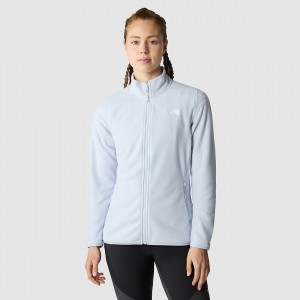 The North Face 100 Glacier Full-Zip Fleece Dusty Periwinkle | 307MEHLNR