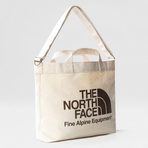 The North Face Adjustable Baumwoll Tote Bag Braun | 398VGKZLW