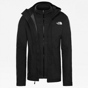 The North Face Alteo Zip-In Triclimate 3-in-1 Jacket Schwarz Weiß | 276HOYLXG
