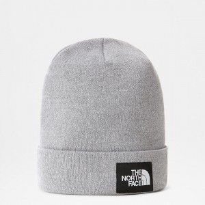 The North Face Dock Worker Recycled Beanie Hellgrau | 548GHVPXO