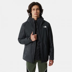 The North Face New DryVent™ Down Triclimate Jacket Grau Schwarz | 549CZXBTE