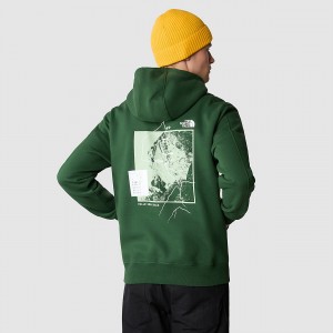 The North Face Outdoor Graphic Hoodie Pine Needle | 624VTRCML