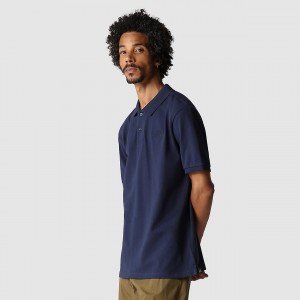 The North Face Piquet Polo Shirt Navy | 306GHWCNI