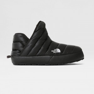 The North Face ThermoBall™ Traction Winter Booties Schwarz Weiß | 769OIVJPN