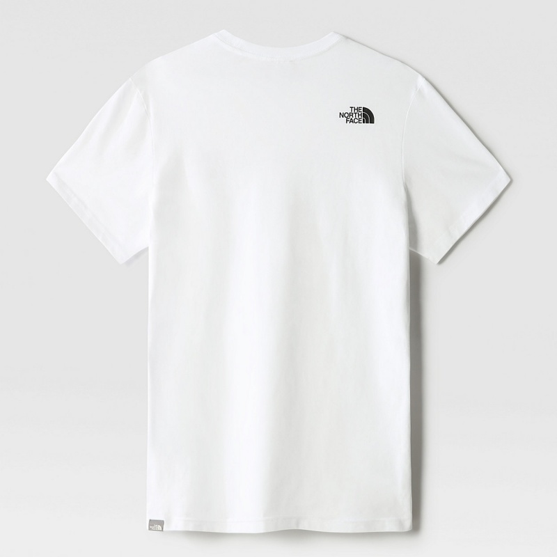 The North Face NSE T-Shirt Weiß | 597FNBPAS